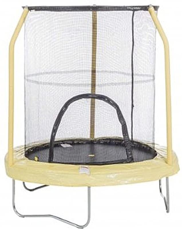 diametro 140 cm o innovativo sistema di salto elastico Trampolino elastico da giardino portata 50 kg set completo con rete di sicurezza 